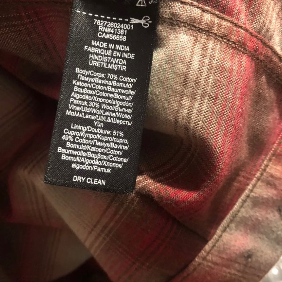 RRL plaid Cotton-wool jacket - Picture 3 of 5